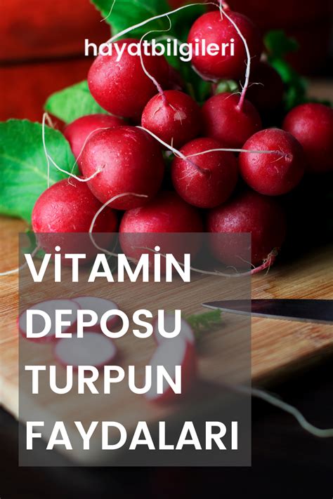 Vitamin Deposu Turpun Faydaları